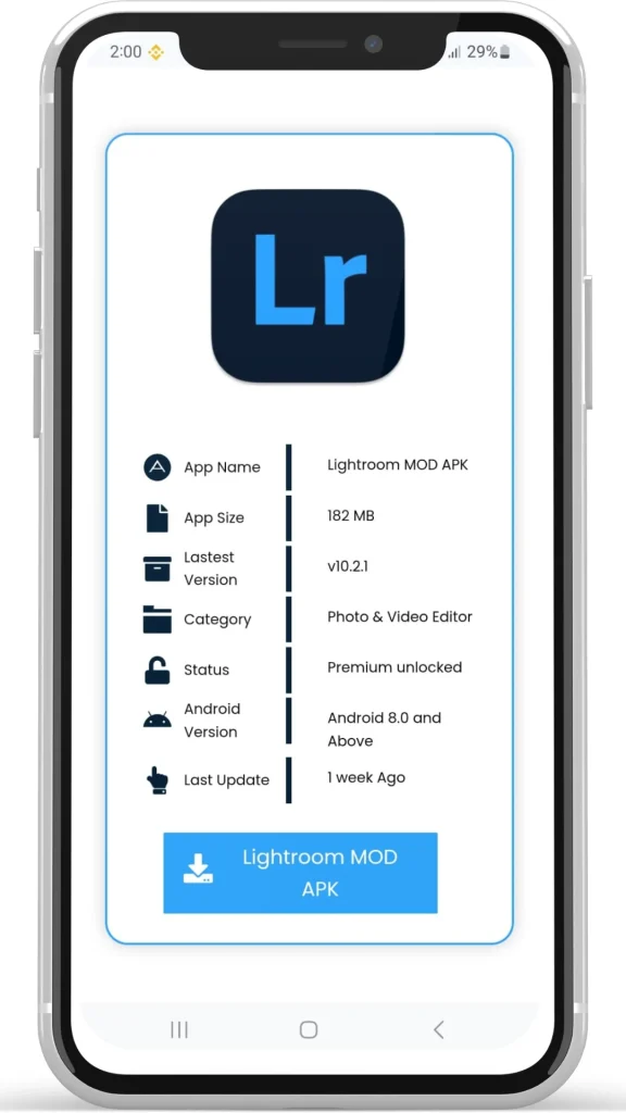 Download Lightroom MOD APK v7.1.0 Pro Version without Watermark for Free (Premium Unlocked) 2 Lightroom MOD APK v7.1.0