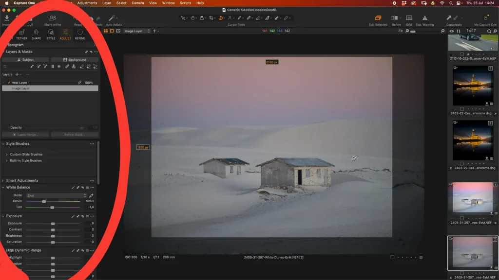 Lightroom vs. Capture One. Lets Choose 4
